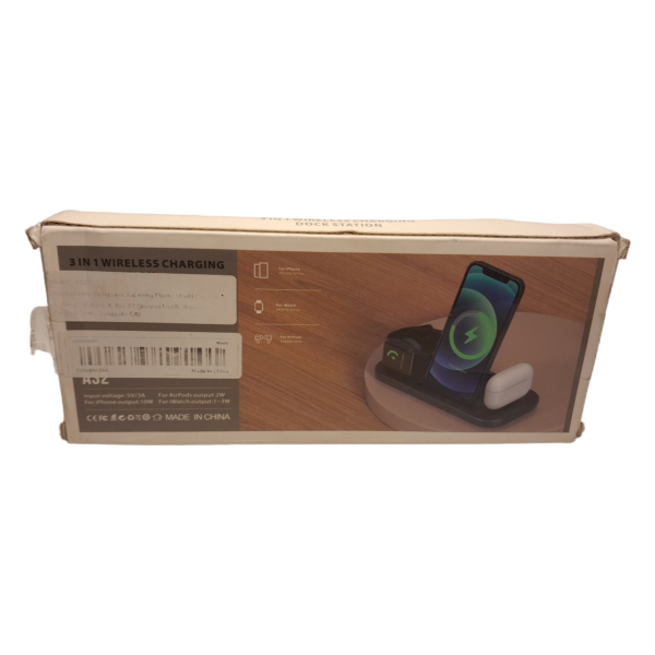 3 IN 1 WIRELESS CHARGING DOCK STATION A32 (BLACK)