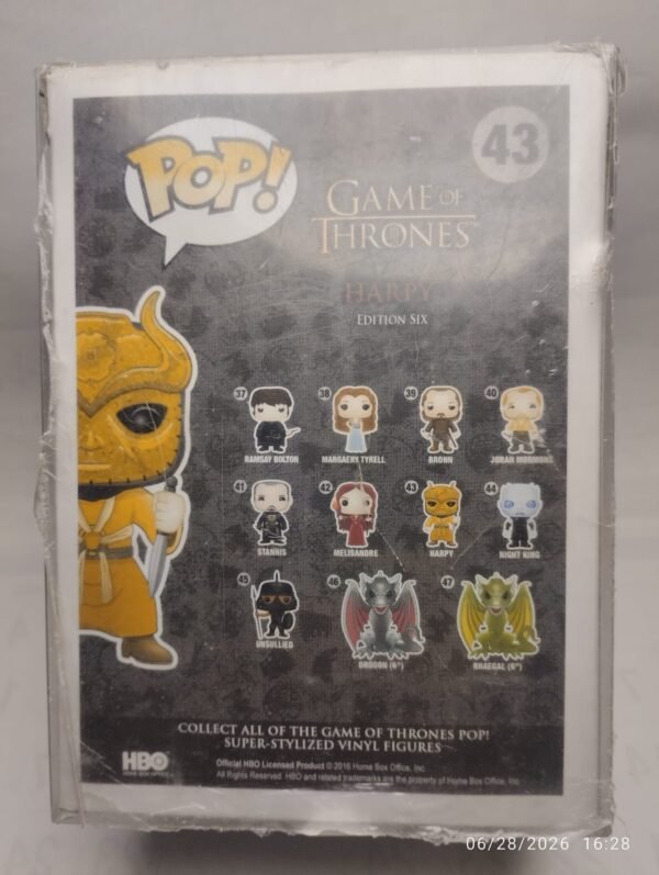 WhatsApp Image 2026-06-28 at 4.31.08 PM (1) Funko Pop! Game of Thrones Harpy #43