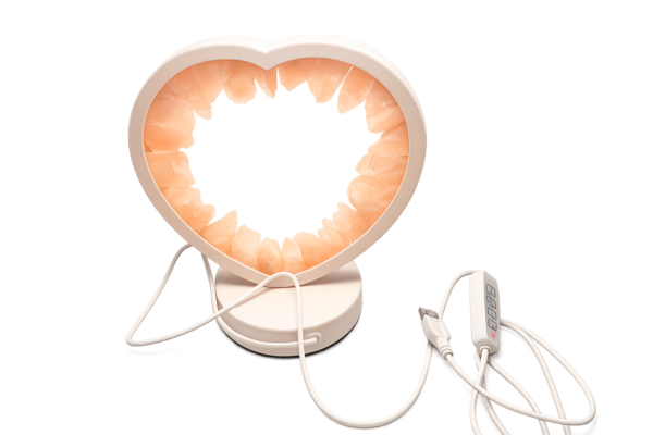 Heart-Shaped Salt Lamp