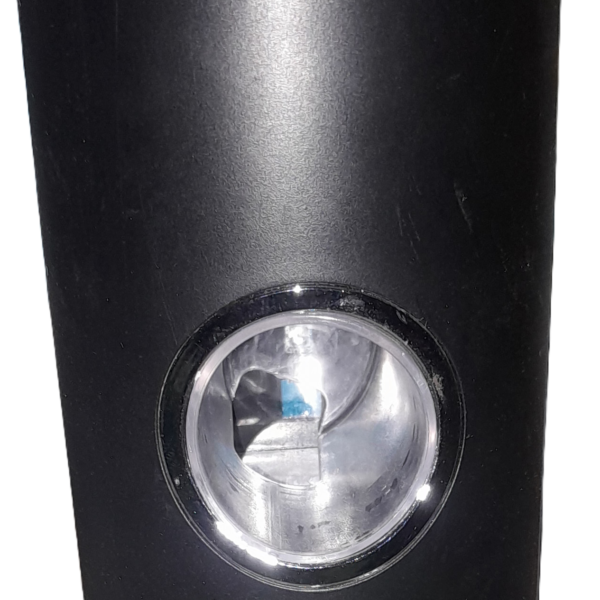 Electric UVC toothpaste dispenser with infrared induction and ultraviolet disinfection technology.