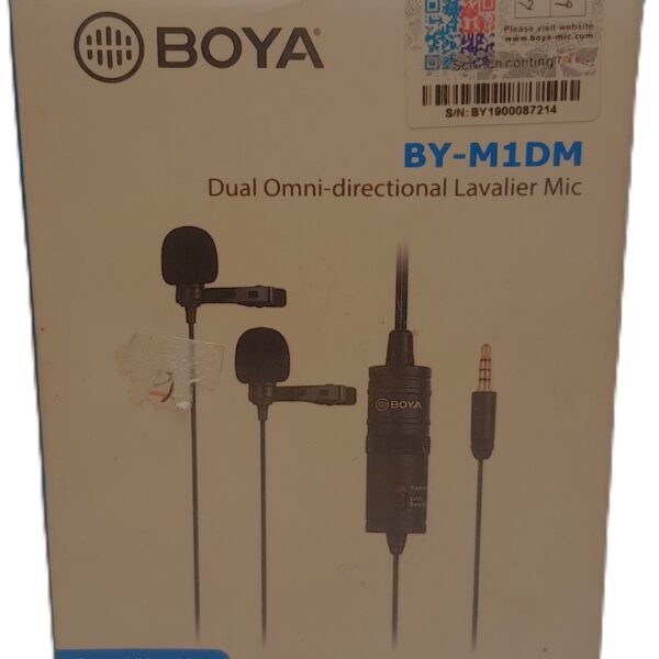 BOYA BY-M1DM Lavalier Mic