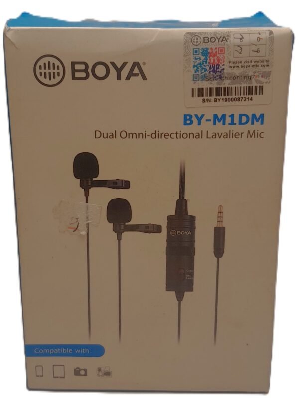 BOYA BY-M1DM Lavalier Mic