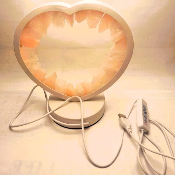 Heart-Shaped Salt Lamp