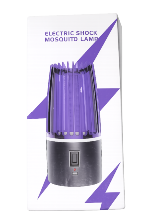 Warm night light and photocatalysis electric shock mosquito lamp with convenient handle