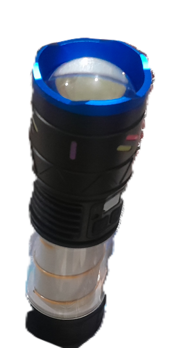 Multifunctional Portable LED Flashlight & Power Bank