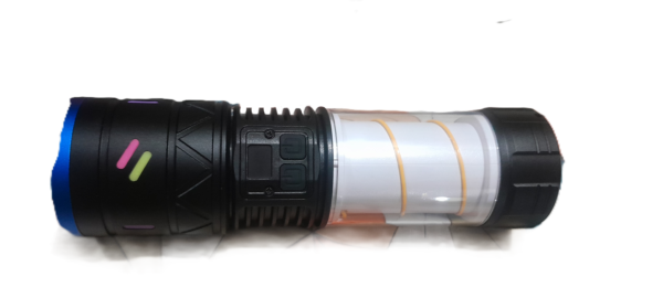 Multifunctional Portable LED Flashlight & Power Bank