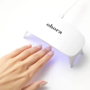 Ohora Portable UV/LED Gel Nail Lamp – Professional Curing Light for Semi-Cured Gel Strips [ONLY DEVICE]