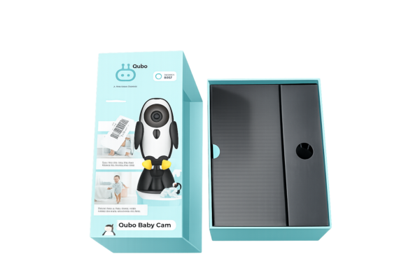 Qubo Smart Baby Cam - Wi-Fi Baby Monitor with Alexa Integration