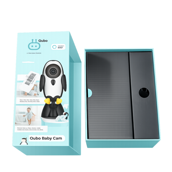 Qubo Smart Baby Cam - Wi-Fi Baby Monitor with Alexa Integration
