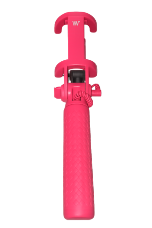 Compact portable wired selfie stick packaging