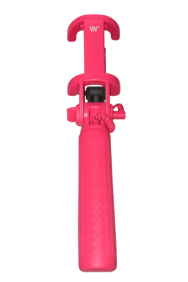 selfie-stick-04 Compact portable wired selfie stick packaging