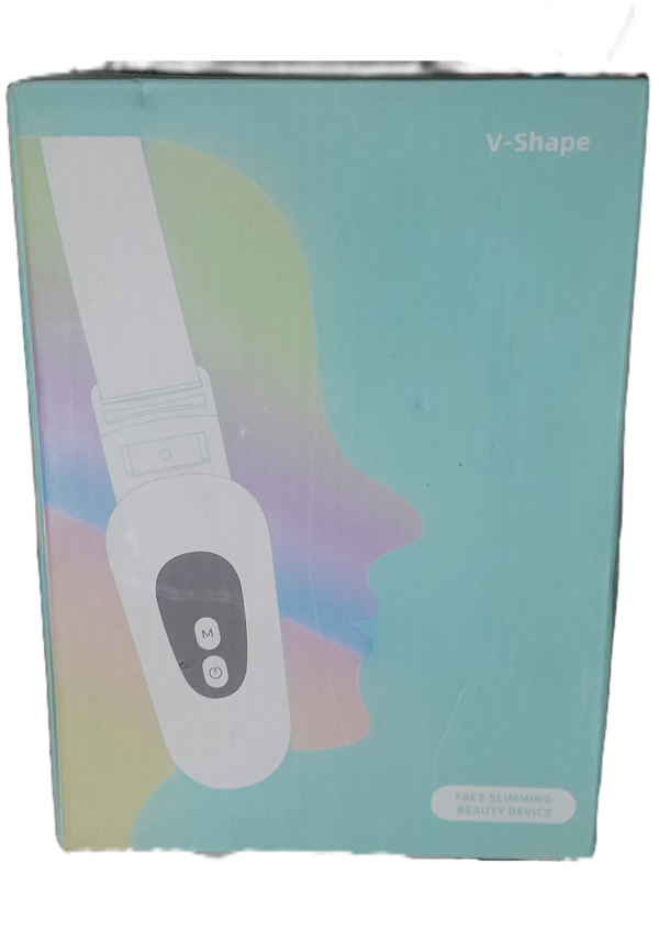 vshape-face-slimming-beauty-device-06 V-Shape Face Slimming Beauty Device product packaging showing the ergonomic facial lifting tool design.